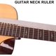 thumbnail image 5 of Herramienta de luthier CHAO para mástil de guitarra con borde recto y muescas, regla de acero inoxidable, medidor de altura de cuerdas de 25 a 25 pulgadas, 5 of 5