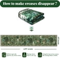 thumbnail image 2 of Runner Rugs for Hallway, Yamaziot 2'x10' Faux Jute Rug Runner Non Slip Woven Texture Floor Carpet Farmhouse Rug for Kitchen Entryway Outdoor Patio, Natural Jungle Animals Print Decor, 2 of 8