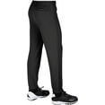 thumbnail image 5 of Performer Pull-Up Baseball Pants, Adult Large, Black, 5 of 6