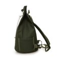 thumbnail image 4 of Xinyolin Men's Solid Color Drawstring Canvas Large Capacity Bucket Bag Casual Backpack, 4 of 7
