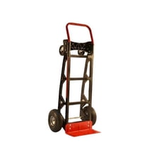 Milwaukee Hand Truck DC45136 Aluminum Convertible Truck, Black