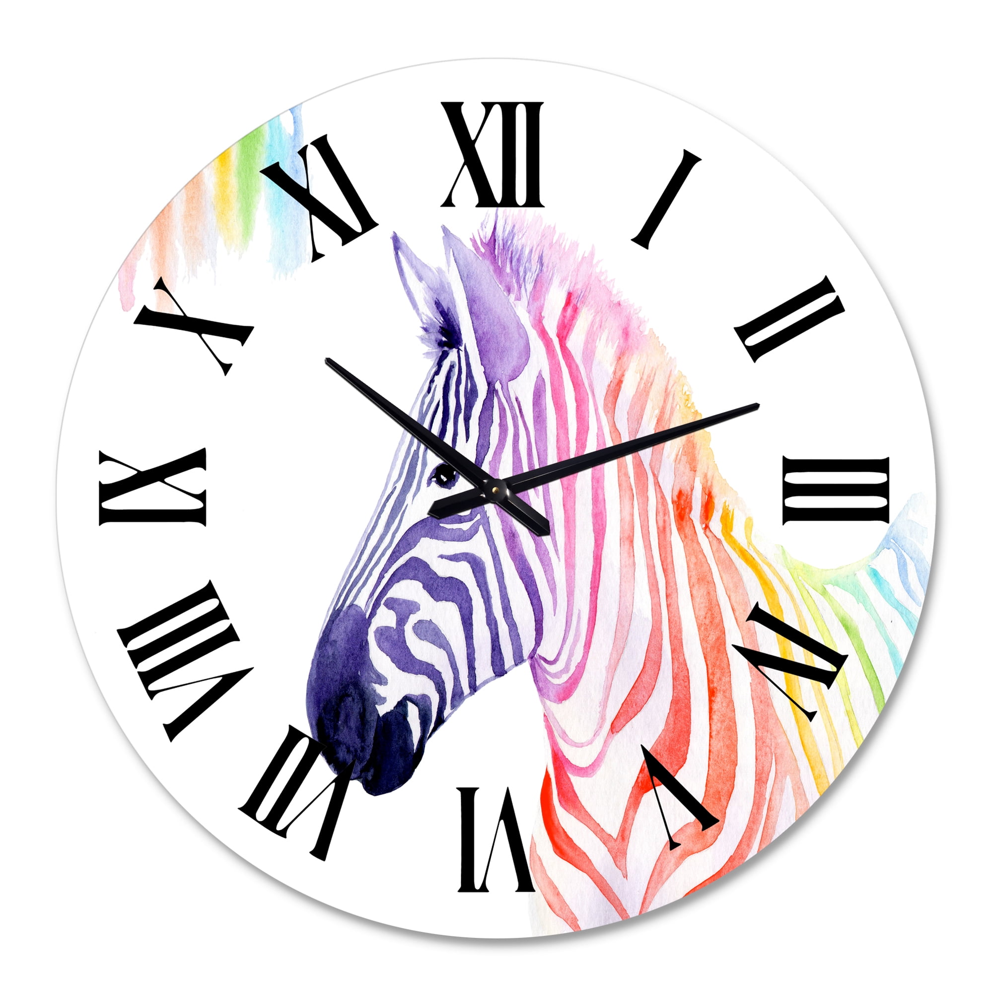 Designart 1 in Farmhouse Wall Clock