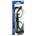 thumbnail image 4 of M+ Men's Scratch Resistant Oliver +1.25 Square Reading Glasses with Case, Black, 4 of 6