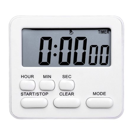 

Digital Display Cooking Alarm Clock Kitchen Timer Sleep Stopwatch Clock for Home