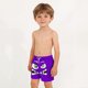 thumbnail image 3 of Pantalones cortos infantiles con bolsillo, cordón elástico, estampados, estilo casual, bañador, cinco puntos., 3 of 8