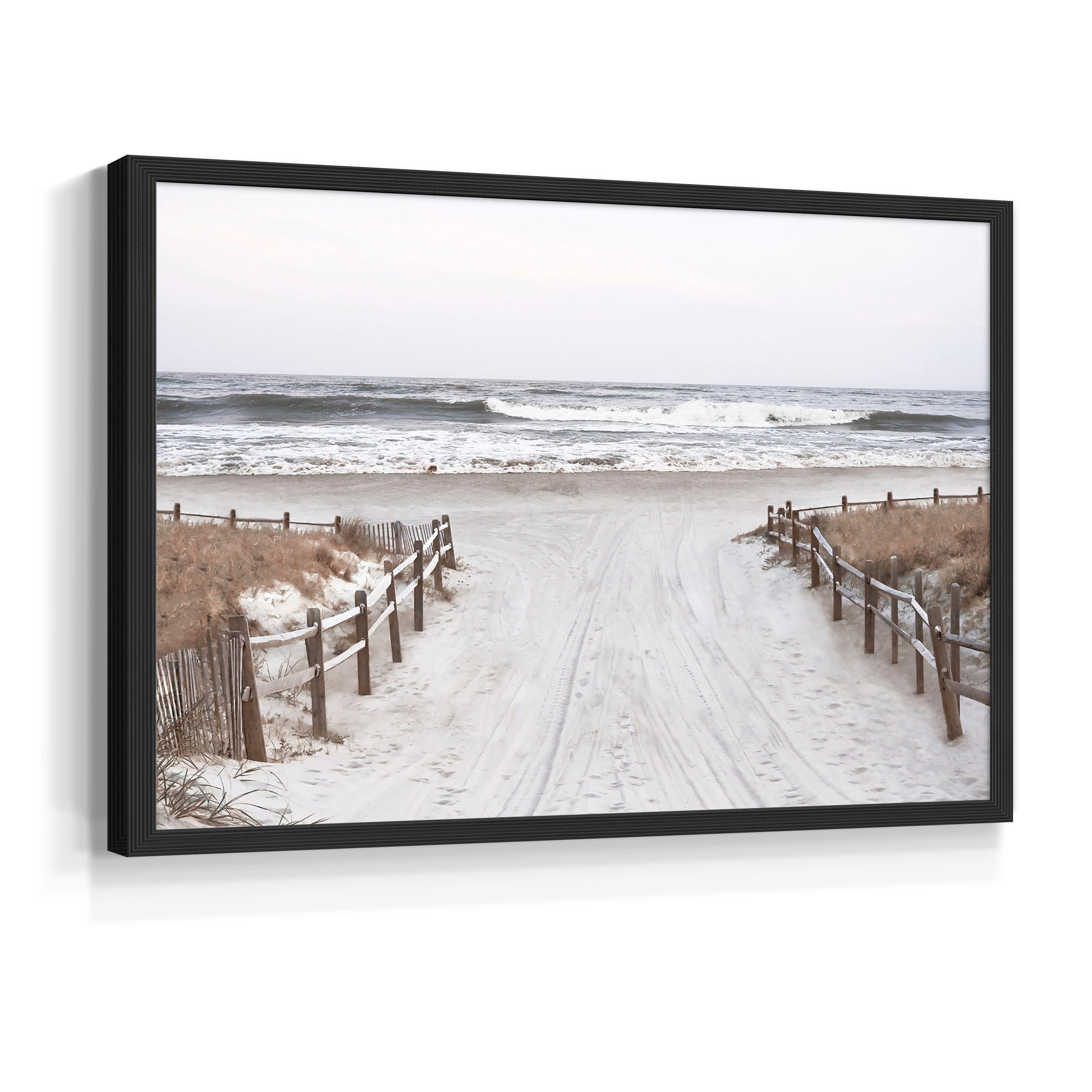 OBX Path by Natalie Carpentieri - Restickable Framed Giclée Print