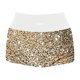 thumbnail image 4 of Pantalones cortos de lentejuelas de cintura alta para mujer: ropa de club brillante con ajuste elástico para la vida nocturna, 4 of 4