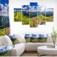 thumbnail image 1 of Panorama des Montagnes Tatra Journée Ensoleillée - Œuvre d'Art Murale Imprimée Paysage, 1 of 3