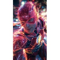 The Flash Diamond Painting Kits for Adults,Superhero Gem Art Kits for Adults for Gift Home Wall Decor 16x12inch
