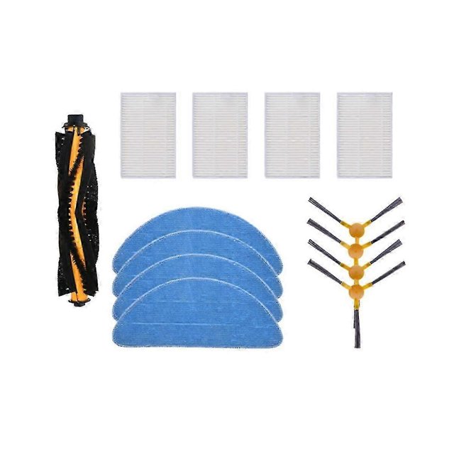 Main Side Brush Filter Mop Cloth Compatible With For C30b Xr500 E30 800t 820s -5555 Vacuum Cleaner-M