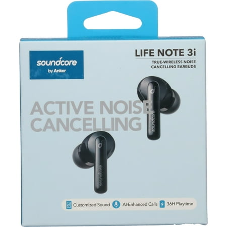 Soundcore by Anker Life Note 3i True Wireless Bluetooth Earbuds - Black