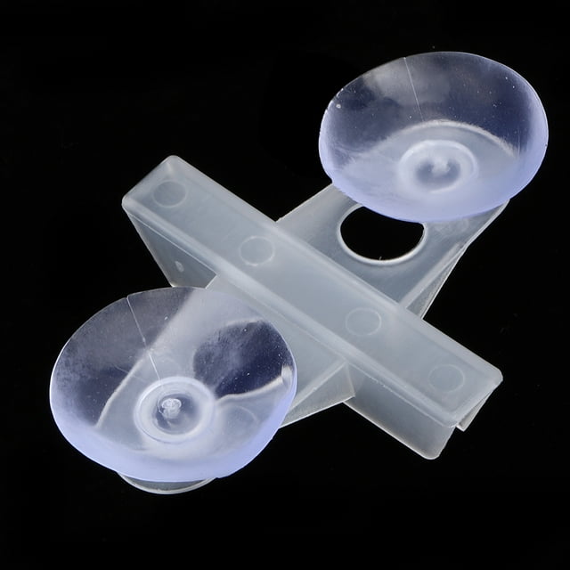 40PCS Aquarium Separation Clip, Support Clip Suction Cup Separating For Aquarium Fish White