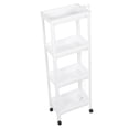 thumbnail image 1 of Bathroom Tower Shelf Plastic Organizer Multifunctional Shelving Unit For Living Room Bedroom Kitchen, 1 of 8