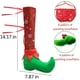 thumbnail image 5 of Fundas navideñas para patas de sillas: diseño de medias y zapatos de duende, decoración de mesas y sillas de comedor con temática navideña, accesorios para fiestas Xemadio FLD-3666, 5 of 7