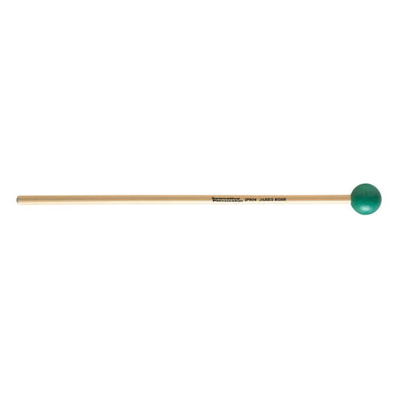 Innovative Percussion IP904 James Ross Series Hard Green Mallets w/ Rattan Handles