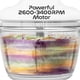 thumbnail image 2 of Savour Procesador de Alimentos de 8 Tazas con Cuchillas de Acero Inoxidable, Picador de Verduras para Preparación de Comidas y Uso en la Cocina, Color Blanco, 2 of 10