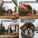 thumbnail image 5 of Cafetera de café espresso GROSCHE Milano Steel 6 tazas, 5 of 8