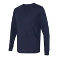 thumbnail image 2 of Bella + Canvas 3150 Men's Jersey Long-Sleeve Henley, 2 of 5