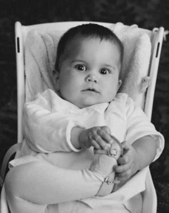 Baby Girl Sitting I