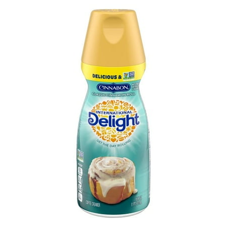 International Delight Gourmet Coffee Creamer Classic Cinnamon Roll, 16.0 FL OZ