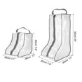 thumbnail image 2 of Uxcell Boots Storage Bag, Dust Proof Tall / Short Boots Carry Bags for Travel, Gray 4 Pack, 2 of 6