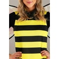 thumbnail image 3 of Adult Plus Size Buzzin' Bumble Bee Costume, 3 of 4