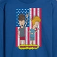 thumbnail image 3 of Beavis & Butthead - Americana  - Men's Long Sleeve T-Shirt, 3 of 5