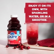 Ocean Spray® Pure Unsweetened Cranberry, 100% Cranberry Juice, 32 fl oz Bottle