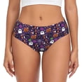 thumbnail image 1 of Balery Halloween Sweet Candy Ropa Interior de Algodón para Mujer con Dibujo – Braguitas Cómodas y Elásticas, Estilo Clásico-Medium, 1 of 6