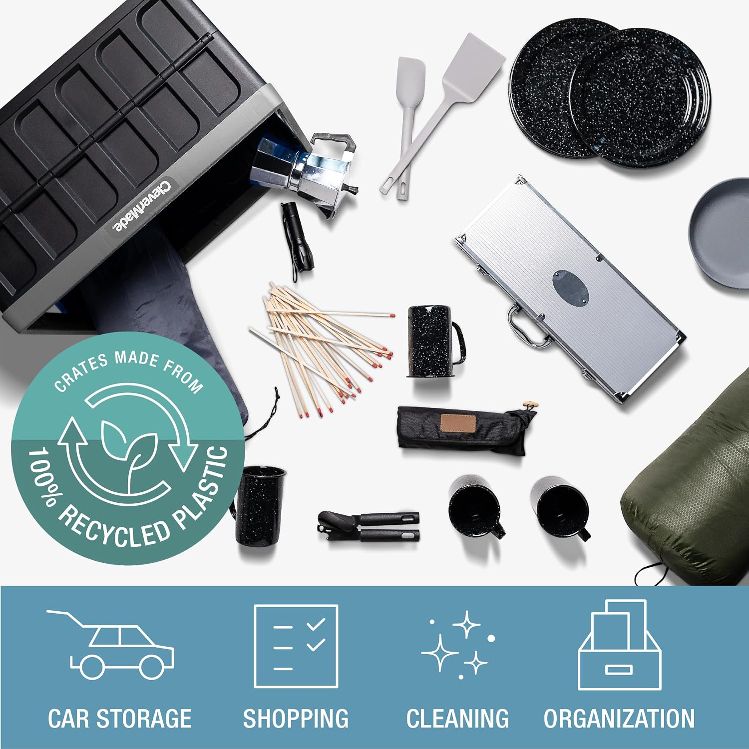 CleverMade Tahoe Medium Foldable Cooler Bag photo 3