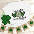 thumbnail image 4 of T-shirts de la Saint-Patrick pour Femmes T-Shirt Graphique à Manches Courtes Col Rond Saint-Patrick, 4 of 7