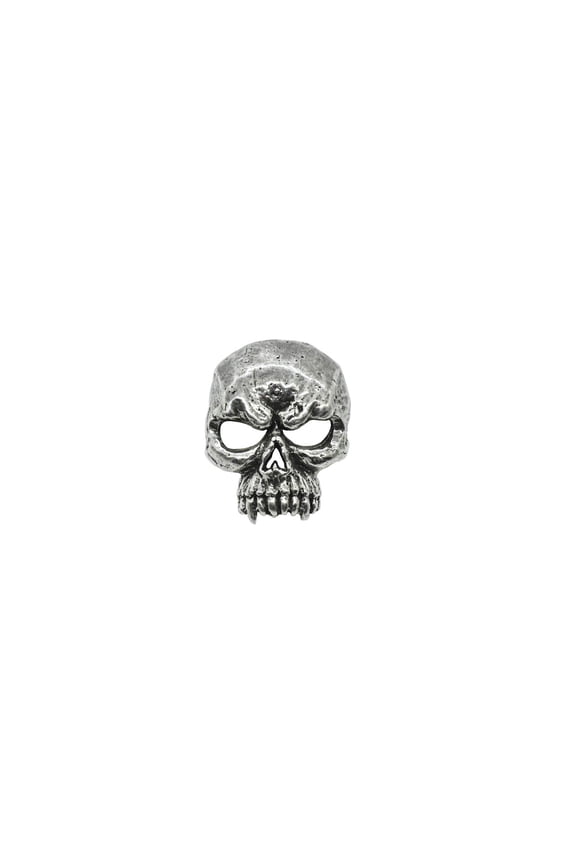 Vampire Skull Pin, Vampire, Skeleton, G128, Skull, Dracula, Transylvania, Celtic, Gothic, Medieval, Pins, Lapel, Brooch, Brooches, Hat, Backpack, Handmade in the USA, 100+ Gothic Designs, Pewter