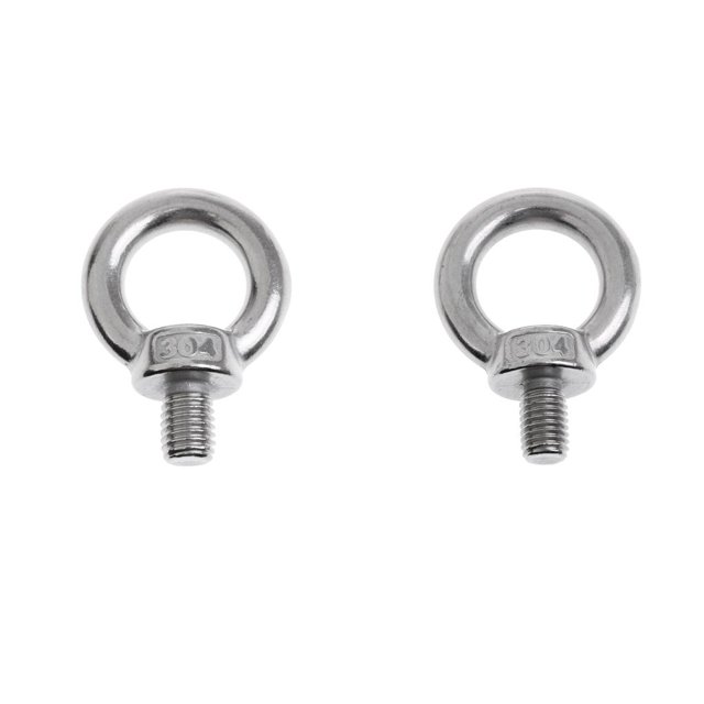 , M14 Acero inoxidable 304 de resistencia DIN 580 Perno de elevación de hombro Perno de Perno marino Barco yotijar Perno de ojo de acero inoxidable