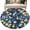Lemon Bird, variant on Round Rugs 4Ft, Lemon Bird Round Area Rug Washable Indoor Throw Carpet, Blue Yellow Pastoral Flowers Plant Summer Soft Non Slip Circle Rug for Kitchen Nursery Room Home Decor Aesthetic