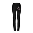 thumbnail image 4 of WREESH Women's High Waisted Leggings Stretch Yoga Pants with Tummy Control for Fitness Running Gym Sports Black, 4 of 5
