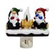 thumbnail image 1 of Halloween Lights Indoor 3D Gnomes Campfire Flickering Nightlight Gnome Campfire Christmas Night Light, 1 of 7