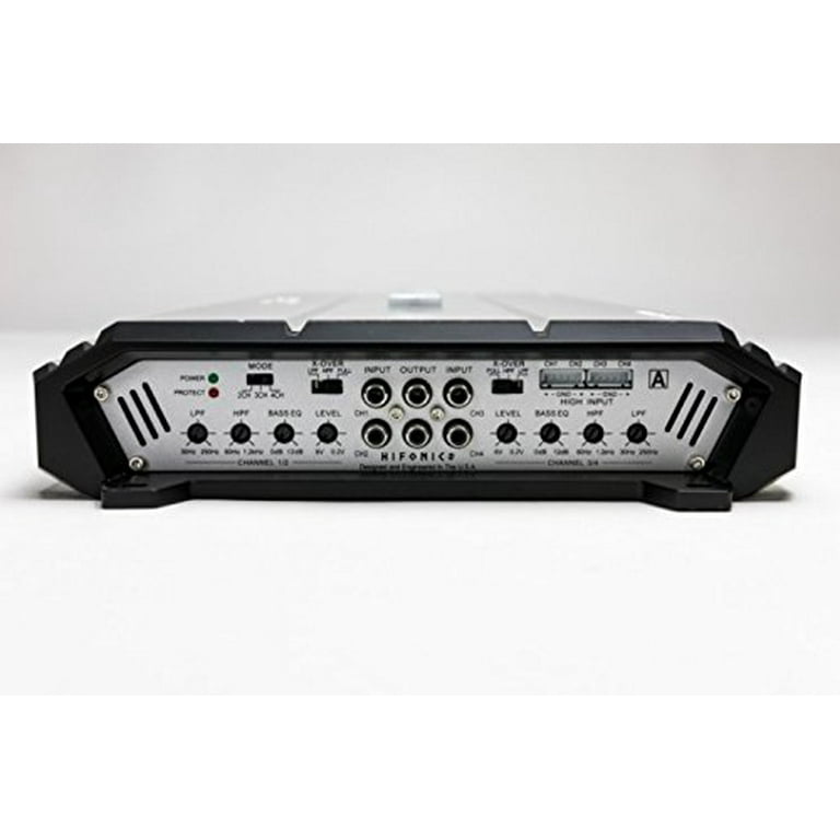 Hifonics ZXX-2000.4 2000 Watt 4 Channel Class A/B Bridgeable Car