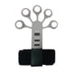 thumbnail image 2 of Fortalecedor de dedos, ejercitador de dedos, extractor de muñeca, banda de resistencia de dedos de silicona, extensor de mano cómodo para pianista de , GRIS DYNWAVEMX Pinza de dedo, 2 of 8