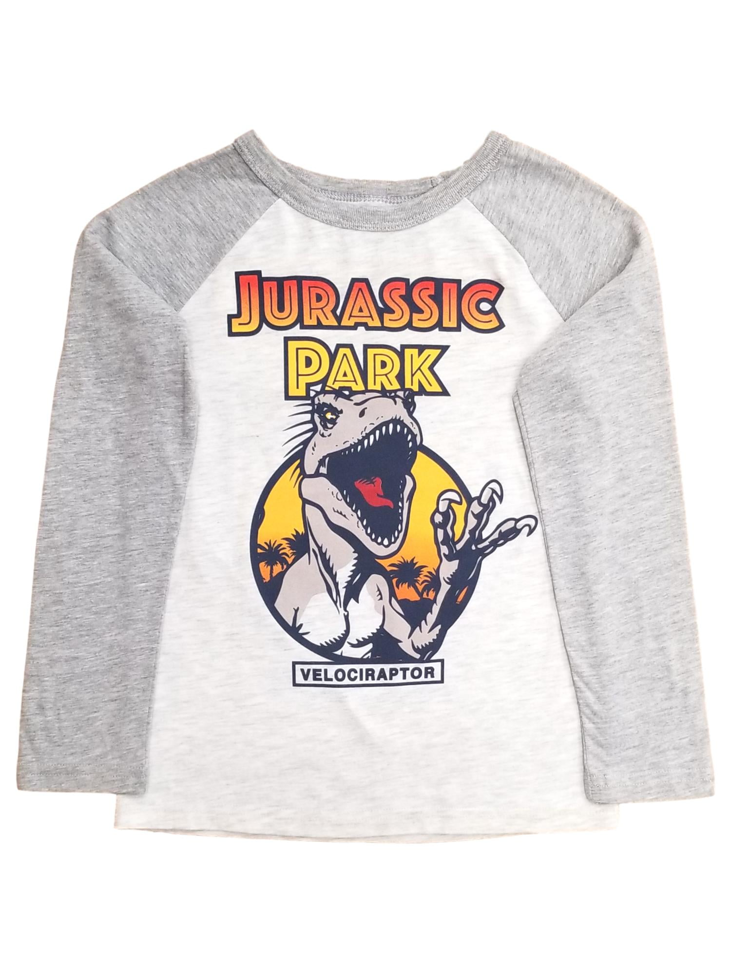 Jurassic Park Boys Gray Long Sleeve 