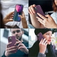 thumbnail image 3 of DTTO iPhone 13 Case, Shockproof Silicone [Enhanced Camera and Screen Protection] , Dark Purple, 3 of 7