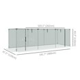 thumbnail image 3 of Outsunny 12' x 4' Plant Protection Tent Crop Cage with Door, Green, 3 of 10