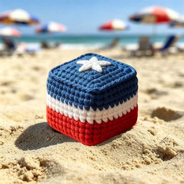 knitted Handmade Footbag Foot Bag Crochet Juggling Footbag Beginners Made Knitted 2026Upgraded Independence Day Party Supplies