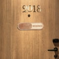 thumbnail image 2 of KAKOWELY Reserved Vacant Acrylic Privacy Sign Slider Door Indicator for Restaurant Conference,6.97"X1.97"X0.2", 2 of 5