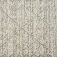 thumbnail image 5 of Indigo Ink Contempo Diamond Bohemian Grey Geometric Indoor Area Rug, 2' x 3', Machine Washable, 5 of 5