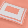 thumbnail image 3 of Grammercy Down Alternative Block Full/Queen Comforter Set, Coral, 3 of 4