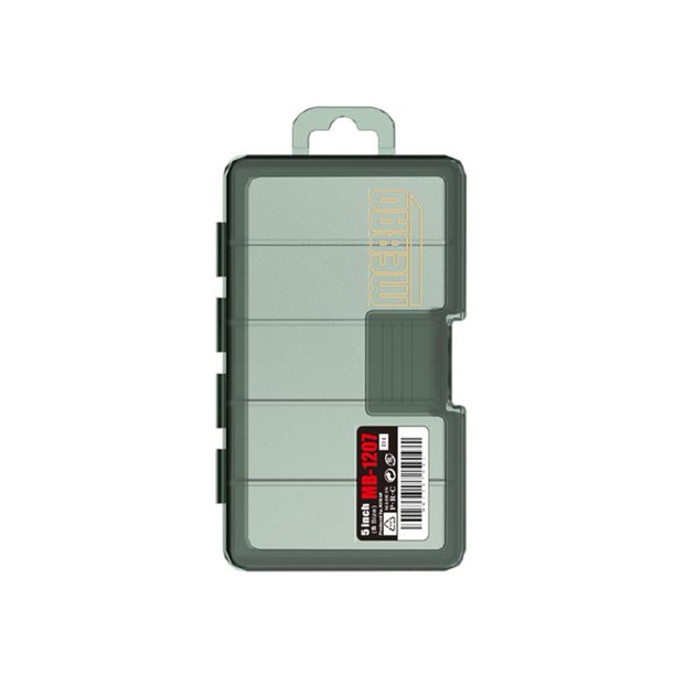 Anzuelos de pesca Señuelos Caja de almacenamiento de cebo Caja de contenedor de aparejos de pesca (S) Tmvgtek pescar