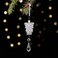 thumbnail image 3 of Fwttom Crystal Ornaments Christmas Tree Decoration - Acrylic Ice Crystal Pinecone Hanging Snowflakes Decorations, Glass Christmas Ornaments for Winter, Holidays, Xmas, Festivals, 3 of 7