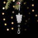 thumbnail image 4 of Decoraciones de Árbol de Navidad Decoración de Navidad Colgante de Cono de Pino Acrílico, Colgante de Cono de Pino Realista, Colgante de Árbol Pequeño Transparente, 4 of 7