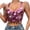 Hot Pink, variant on Women's Crop Top Bodysuit Sequins V Neck Sleeveless Solid Fashion Trendy Party Night Out Club Cocktail Beaded Top, Silver FREE SIZE