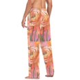 thumbnail image 3 of FORMRS Mens Pajama Pants with Pockets Soft Cotton Sleepwear Lounge Bottoms, Sizes S-2XL, Abstract Pink Flowers, 3 of 7